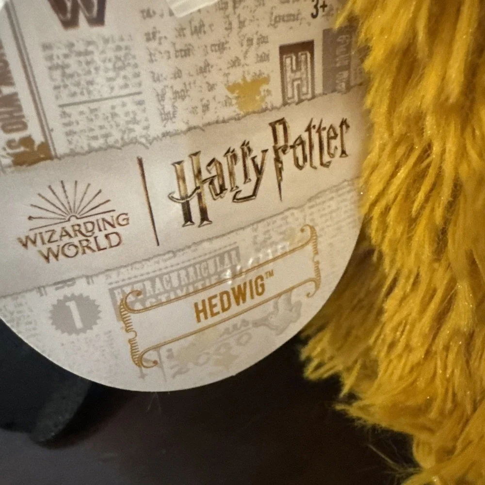 Harry Potter Crookshanks Cat & Hedwig Owl Plush Set NWT